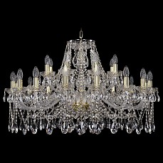 Подвесная люстра bohemia ivele crystal 1413 1413-16-8-360-g